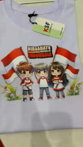 Kaos Anak-Anak Premium Edisi HUT RI ke 80 kerenKaos Anak-Anak Usia 2-16Tahun Kaos Anak-Anak HUT RI Size XS-XXL