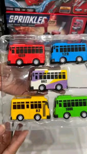 Mainan Anak Bus Tayo set (Isi 5 pcs)the little bus High Quality Pullback