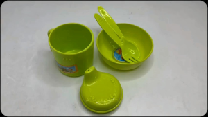 Nishikawa Feeding Set / Tempat Makan | Set Alat Makan Bayi | Kado Lahiran Bayi Tempat Makan Bayi