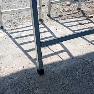 Tangga Lipat Besi hollo Galvanish  3 x 3  Tinggi Tangga 2 Meter