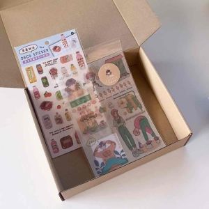 Full Set Journal Starter Kit Washi Tape Sticker/Random Gift Box Set/Journal Kit Set