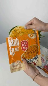 Combo Mix vị Đặc Sản Bánh Ép Huế mix vị 65g - thơm ngon giòn rụm mê mẫn lòng người Ăn Là Ghiền
