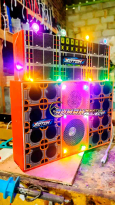 miniatur sound bluetooth siap bunyi full lampu