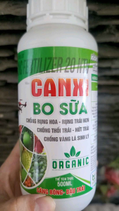 Canxi bo sữa 500ml Chống rụng trái non - tăng đậu trái - lên màu đẹp - giữ cuốn hoa tươi