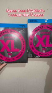 senar bass d addario 5 senar