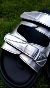 SANDAL WANITA TERBARU SERIES BIRKEN SILVER