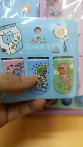 3pcs sanrio Magnet Bookmark Paper Clip book School Office