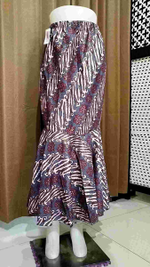 Rok batik duyung plisket dewasa/ rok batik kebaya mermaid / bawahan kebaya batik / bawahan kebaya plisket duyung