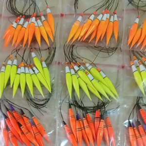 Kumbul Cabe Pelampung Sensitif Isi 10 Pcs Kukumbul Ikan Pelampung Gacor Ukuran 25 cm & 3 cm