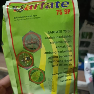 Insektisida BARFATE asefat 75 sp All kemasan