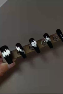 Combo 8 hủ phụ kiện sợi kim loại màu phát sáng trong bóng tối trang trí móng tay nail