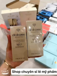 Kem Chống Nắng Cle De Peau Protective UV Dưỡng Ẩm Tái Cấu Trúc Da Hư Tổn Làm Săn Chắc Da Spf50+/Pa++++ 50ml
