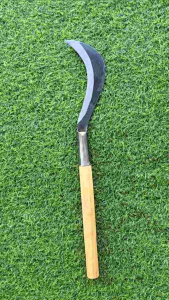 ขอลาไม้ด้ามไม้เค็ง สันหนา 3 มิล ใบมีดคม ด้ามไม้แข็งแรง ด้ามจับพอดีมือ ใส่ด้ามพร้อมใช้งาน