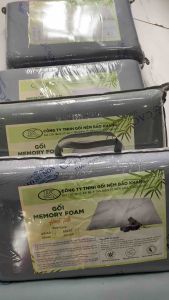 Gối cao su non hoạt tính size 35x50