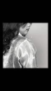 Cropped Ladies Barong Filipiniana Top/Modern Barong