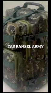TAS RANSEL ARMY LIBANON TACTICAL / TENTARA / BISA COD