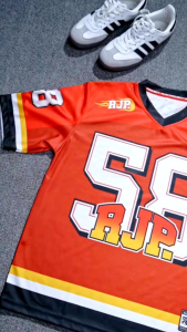 Jersey NFL Streetwear Hockey Rugby nomer series 58 | Jersey Classic Vintage Retro boxy Oversize Premium Pria Wanita