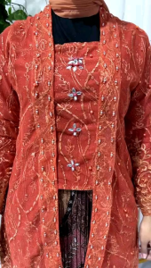 Setelan Kebaya Kutu Baru Semi Payet Terbaru
