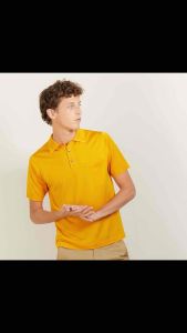 Montagut Men’s Renard Fil-Lumiere Short Sleeve Polo T-Shirt in Plain 100% Polyamide Made in Portugal