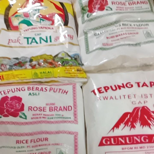 TEPUNG KETAN HITAM /ketan putih /tepung beras/tapioka