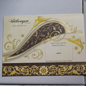 COD (50 pcs) Paket lengkap undangan pernikahan mewah dan murah