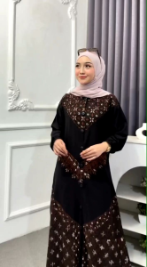 GAMIS TWILL ORI PREMIUM CAP BATIK TWILL ADEM TEBAL LEMBUT / GAMIS WANITA / GAMIS KATUN SALUR /HOMEDRESS -GAMIS ZOLAQU -GAMIS