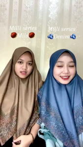 JURNAIJOURNEY HIJAB TERBARU MILLI SERIES READY STOK sudah pakai poch