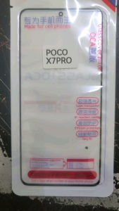 Kính ép liền keo redmi Poco X7pro turbo4 zin new