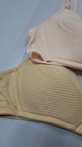 AVON CLAIRE NON-WIRE FULL COTTON 2PC BRA SET