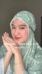 𝒴𝓃 | Mukena Rayon Motif Mayra Free Tas | Dailywear Travel Friendly