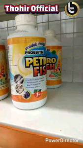 Probiotik PETROFISH (10liter) meningkatkan kesehatan Ikan & Udang (Paket 10 botol = 10 liter )