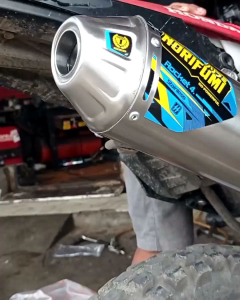 KNALPOT RACING NORIFUMI ROCKET 4 PNP KLX DTRACKER CRF150 WR155