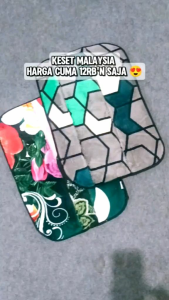 keset kaki busa keset malaysia sambung / keset dapur / keset serap air