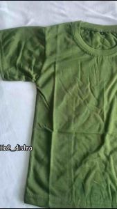 Kaos oblong anak perempuan laki laki logo monkey usia 2-10thn atasan lengan pendek anak anak