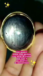 Purple Safir Dobel STAR: Desain Unik & Elegan