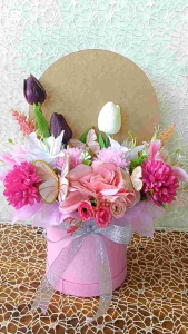 KUPU2 HIASAN CAKE / TOPPER BUKET