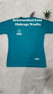 Baju Olahraga Atasan Wanita Lengan Pendek Kaos Jersey Dry Fit Running Zumba Lari Yoga Senam Fitness Volly Futsal Sport dll..
