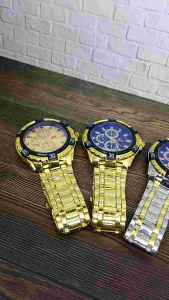 JAM TANGAN SPORT GOLD DAN COMBINASI