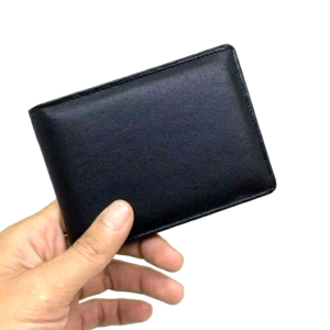 (BARU)DOMPET KULIT 3 DIMENSI HITAM POLOS / PROMO Dompet Kulit Pria 100% ORIGINAL Kulit Asli Garut