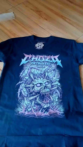 Kaos Desain Rock & Distro Lengan Pendek 2pcs