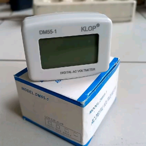 VOLTMETER DIGITAL DM55-1: ALAT PENGUKUR LISTRIK DM 55 1
