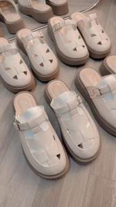 Giày sục rọ đế PU cao 4 cm mẫu mới cao cấp (phom nhỏ tăng 1 - 2 sz