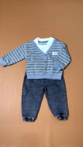 Azkifa - Setelan Mioko 2in1 Sweater Baju Anak Laki-laki