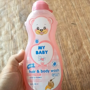 My Baby hair & body wash sweety floral 200ml sabun dan shampo anak bayi
