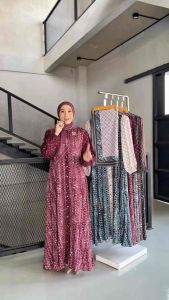 NEW PRE ORDER ✅ STYLE 1 EUDORA MIDI DAN DRESS NADHEERA LUXURY ✅ GAMIS TERBARU INSYAALLOH READY NOVEMBER ✅