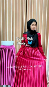 ROK PLISKET BLUDRU PREMIUM 7/8 POLOS IMPORT / ROK BLUDRU POLOS PREMIUM MEWAH