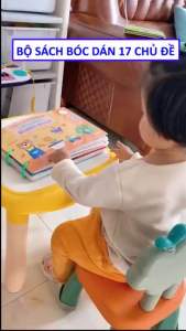 Bóc dán 17 chủ đề cho bé