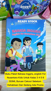 Buku Bahasa Inggris English For Nusantara Kids Kelas 4 SD/MI DIKNAS