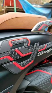 Misoka Rear Side Cover Stylo 160 Rubber Karet Kanan Kiri