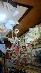 LILY Stick Sea Shell Wind Chime (Small) Philippine Souvenir
